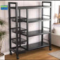 Four Tier Metal Kitchen Storage Rack For Small Spaces