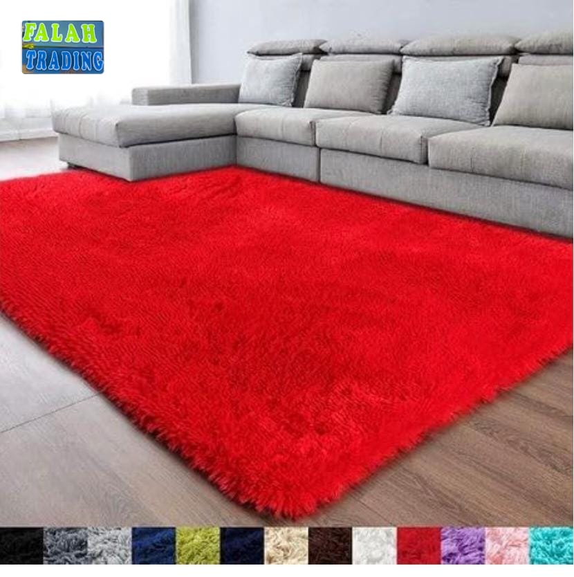 Fluffy Carpet Mats Soft Plush Carpets For Home Decor