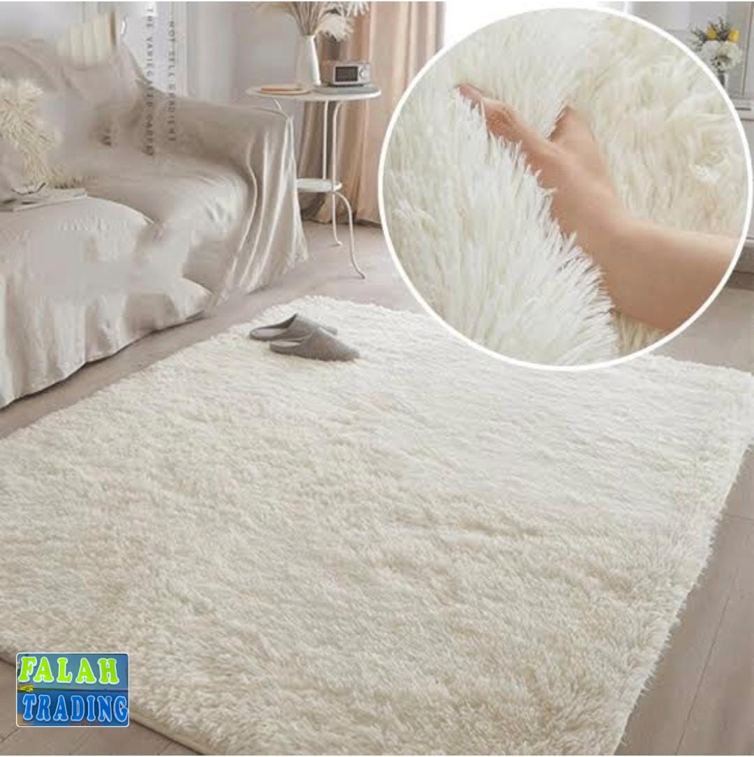 Fluffy Carpet Mats Soft Plush Carpets For Home Decor