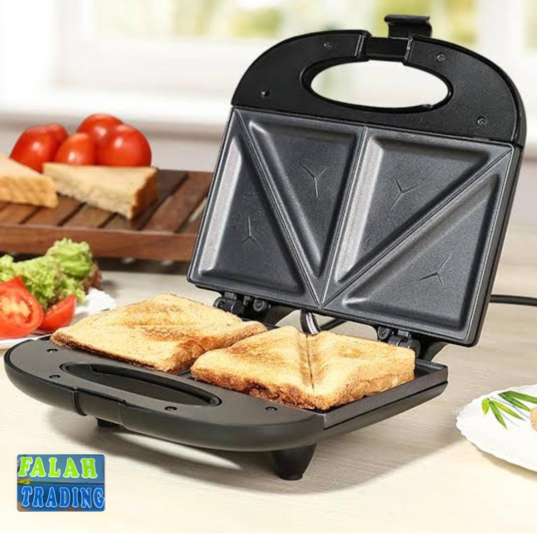 Slim Electric Sandwich Maker for Quick Grilled Sandwiches