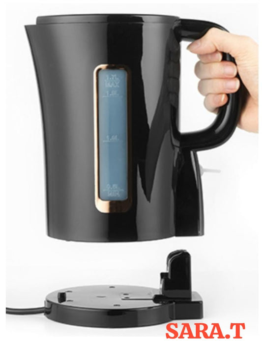 Stainless Steel Electric Kettle With Quick Boil Shutoff