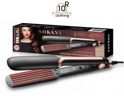 Hair Straightener 750 Degree Temperature Ceramic Flat Iron