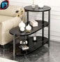 Modern Wooden Side Table With Storage For Living Room