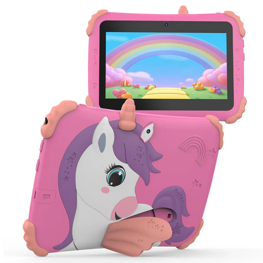 Kids Tablet Educational Android 12 7Inch 4GB RAM 32GB