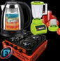 Kitchen Combo Gas Stove Juicer Grinder And Electric Kettle