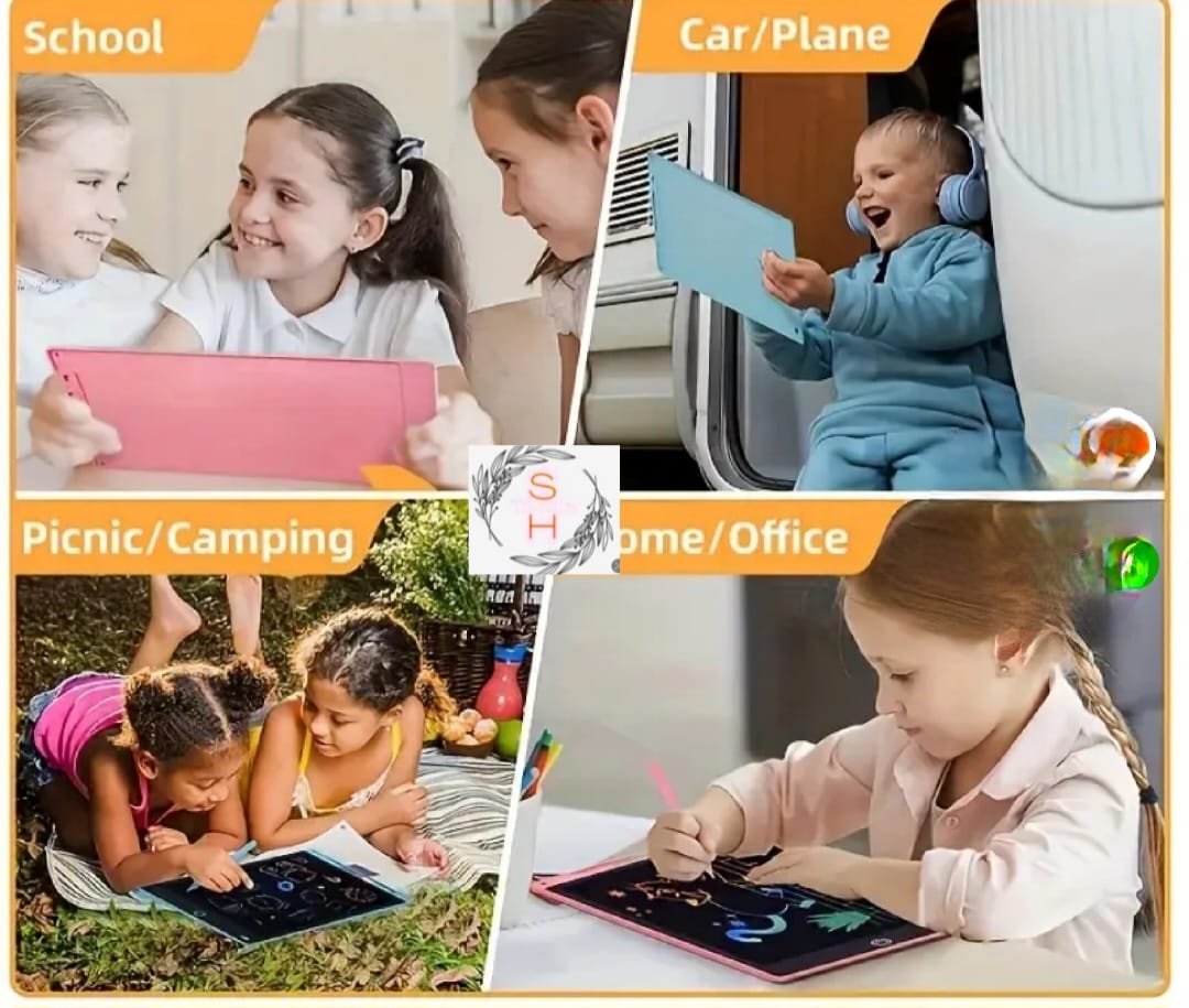 Kids Writing Tablet LCD Drawing Pad For Learning Fun
