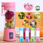 Rechargeable Portable Blender 380ml On The Go Smoothies