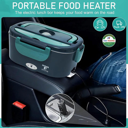 Electric Lunch Box 1.5L Removable Stainless Steel Container