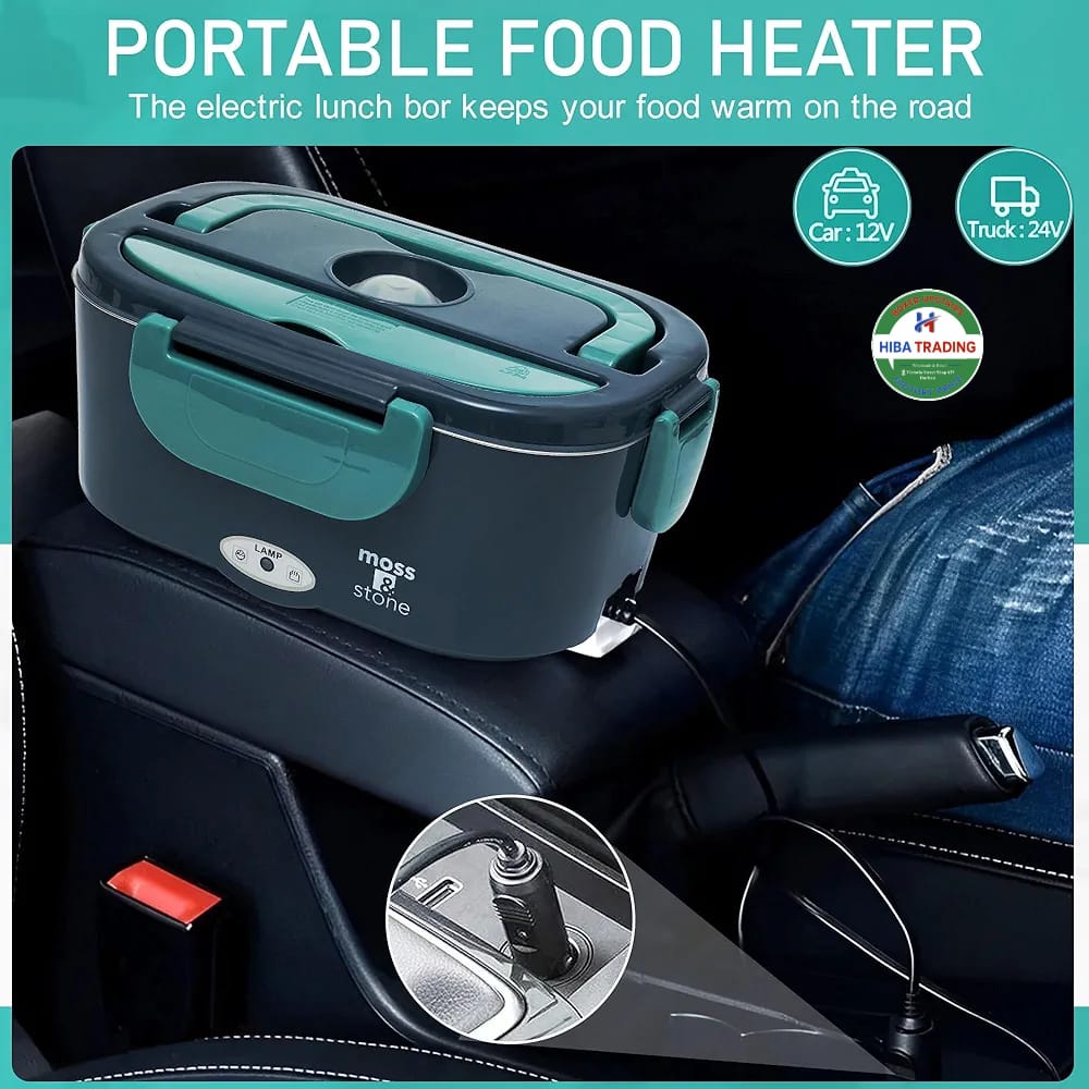 Electric Lunch Box 1.5L Removable Stainless Steel Container