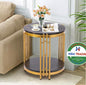 Nesting Side Table With Modern Finish And Sturdy Wood Legs