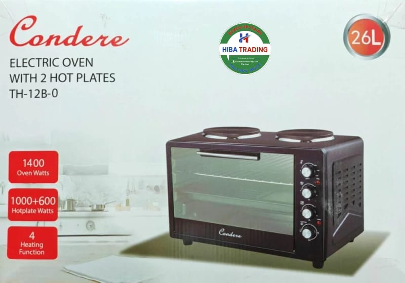 Condere 2 Plates Stove/Oven