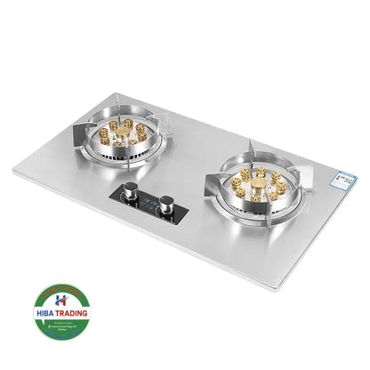 Built In Gas Stove 2 Burner LPG Automatic Cooker Premium