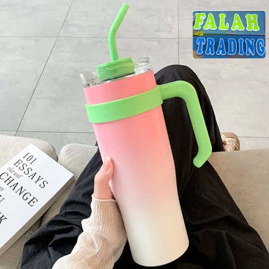 Vacuum Insulated Stainless Steel Cup Travel Mug Twelve Oz