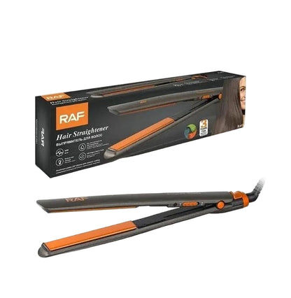 Raf Hair Straightener With Ceramic Plates And Quick Heat