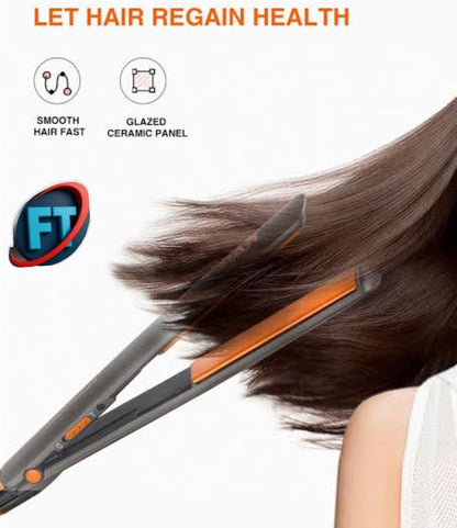 Raf Hair Straightener With Ceramic Plates And Quick Heat