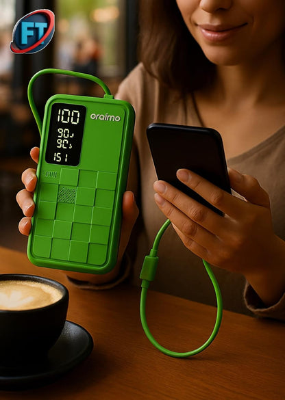 Power Bank Portable Charger 20000mAh Fast USB C PD Compact