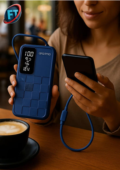 Power Bank Portable Charger 20000mAh Fast USB C PD Compact