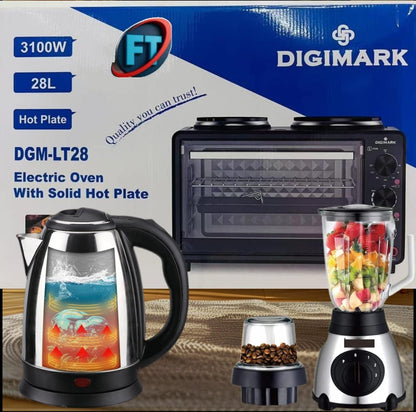 Electric kitchen combo