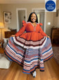 Elegant Traditional Ethnic Dress For Women With Embroidery
