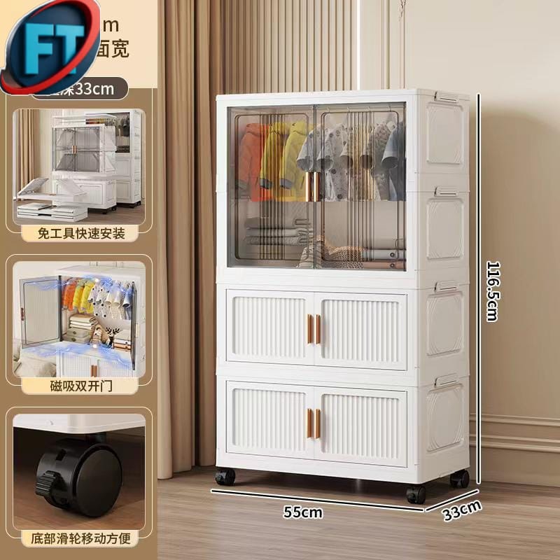 Versatile Storage Organizer Bin Set for Home and Closet