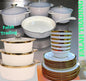 Kitchen Combo Set 7 Iron Pots 3 Ceramic Pots 6 Plates