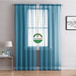 2.5m Lace Curtains Lightweight Sheer Privacy Decor Trend