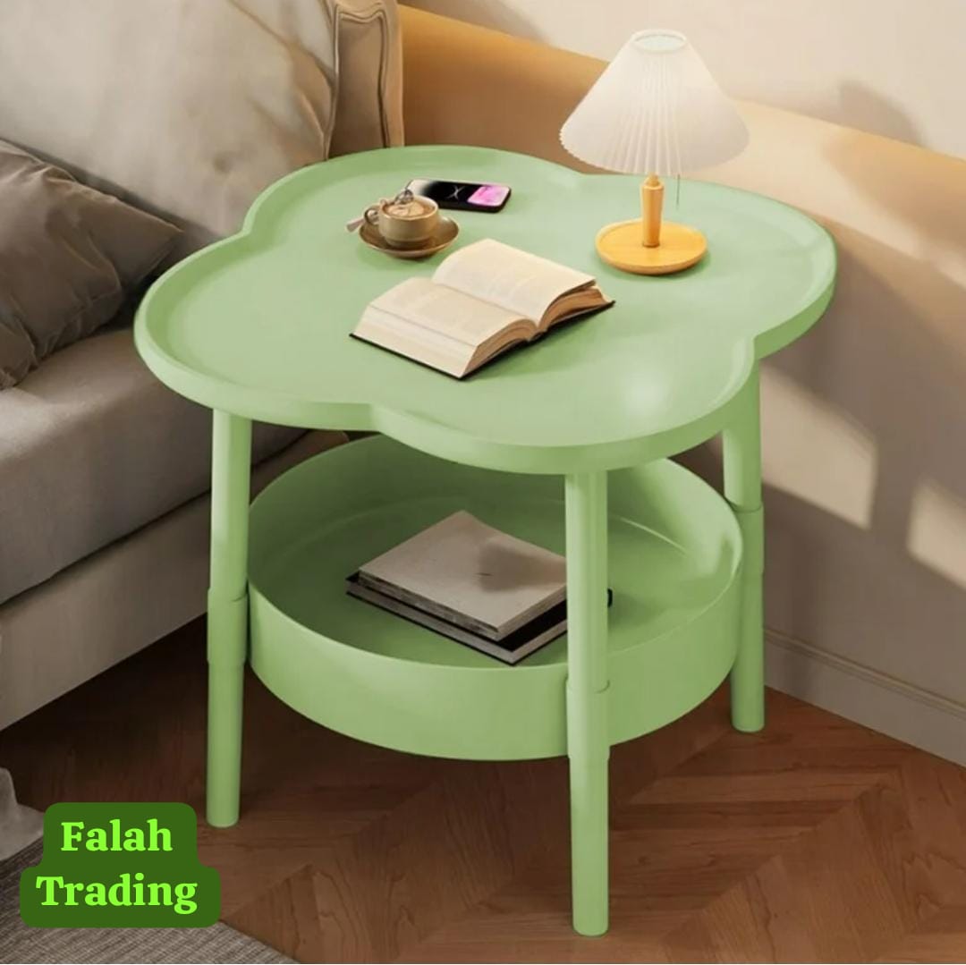 Elegant Wooden Side Table And Coffee Table For Living Room