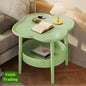 Elegant Wooden Side Table And Coffee Table For Living Room