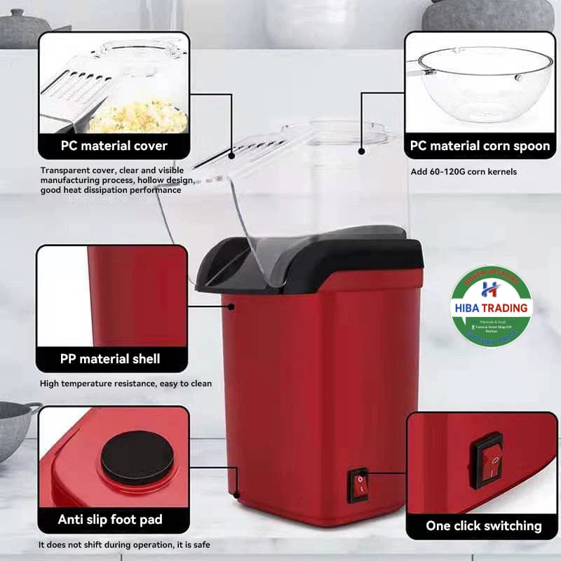 Premium Popcorn Maker For Fresh Homemade Popcorn At Home