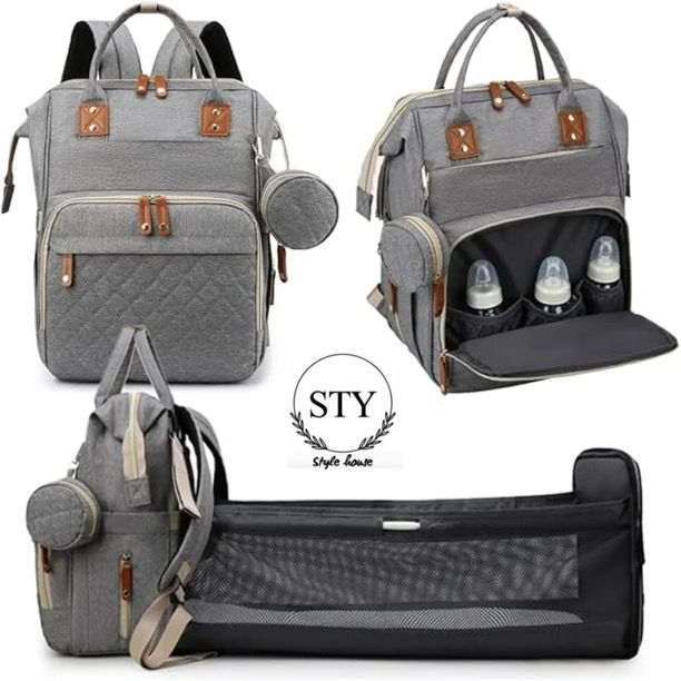 Baby Bag And Bed Set For Travel And Safe Sleep Anywhere