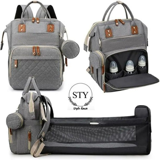 Baby Bag And Bed Set For Travel And Safe Sleep Anywhere
