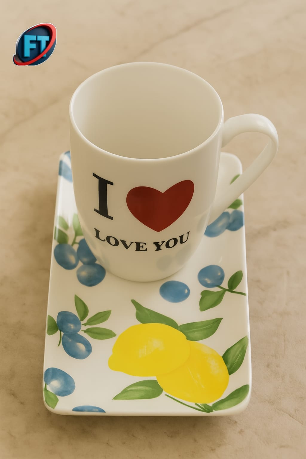 Tea Cup And Saucer Set With Plates For Everyday Use