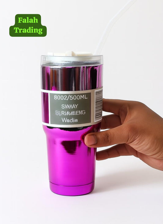 Vacuum Mug Stainless Insulated Travel Cup Keeps Drinks Hot