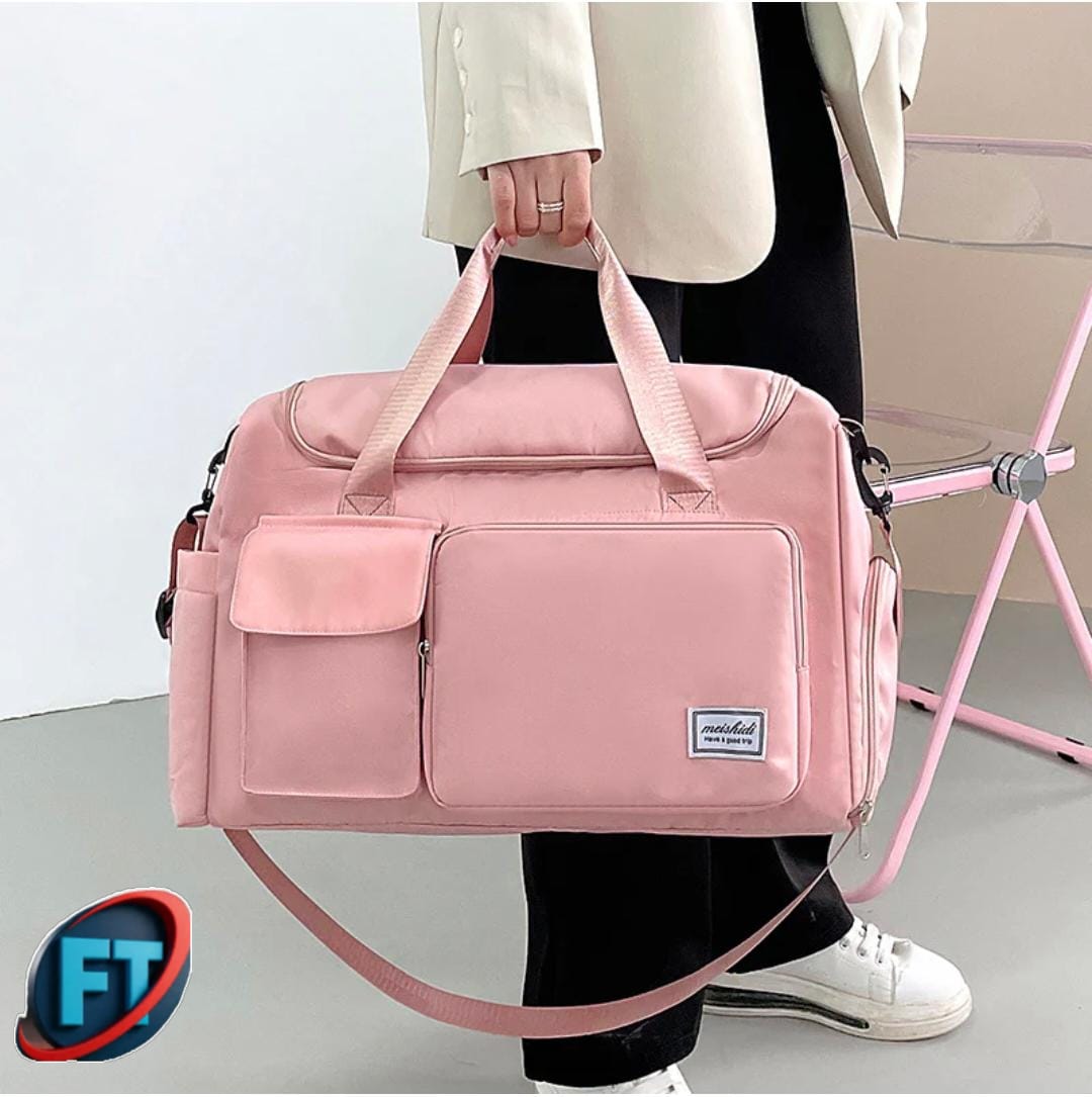 Weekend Travel Bag For Short Trips Durable Carry On Luggage