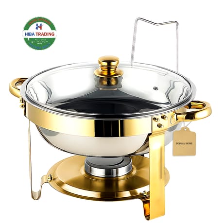 Stainless Steel Buffet Hot Pot Warmer 5L For Catering