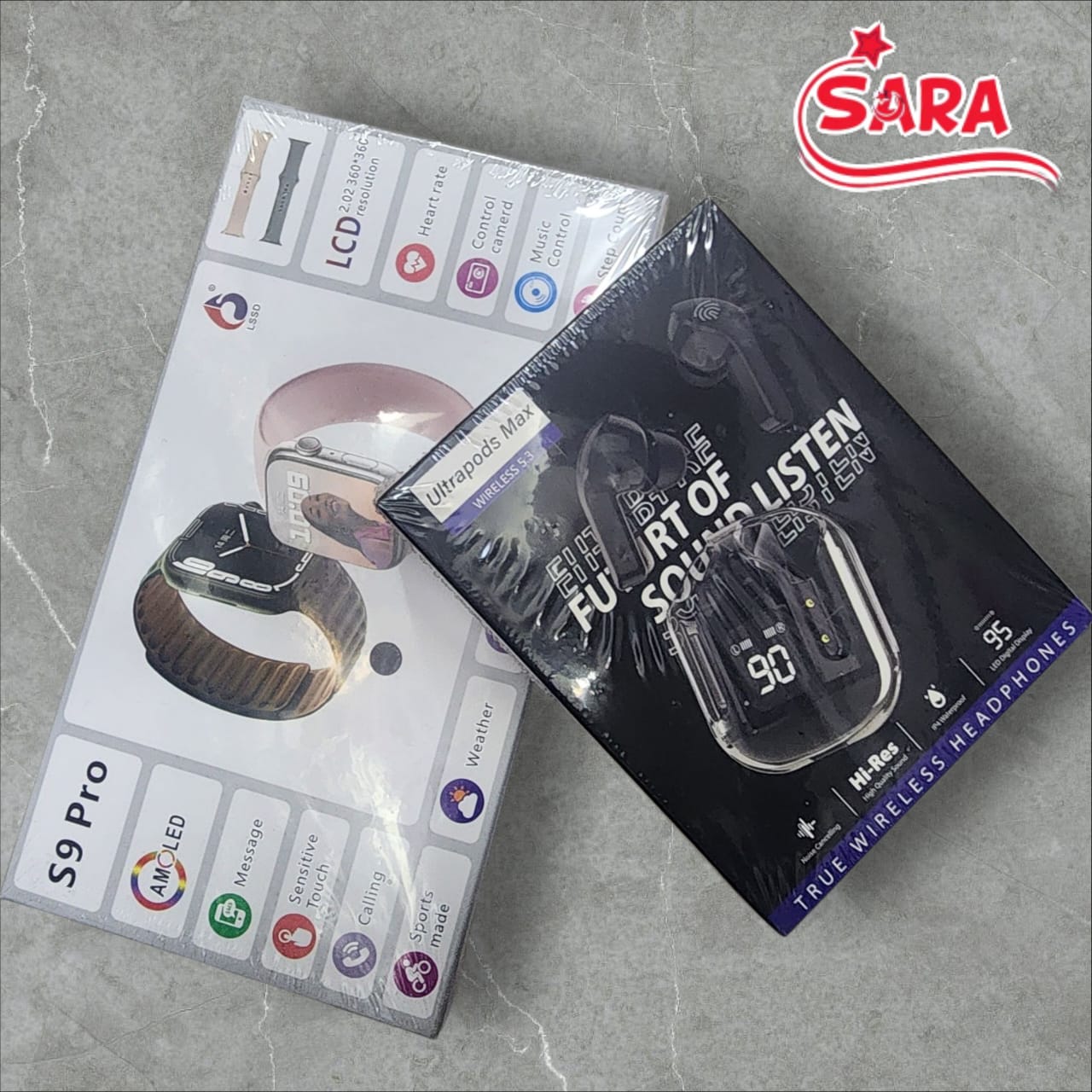 Smart Watch And Earbuds Bundle For Fitness Tracking