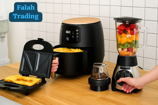 Kitchen Combo Blender Air Fryer Sandwich Maker Bundle