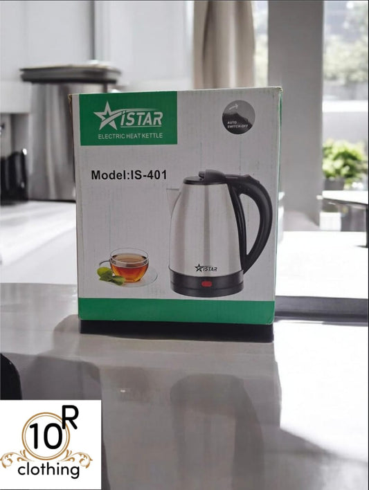 Stainless Steel Electric Kettle 1.8L Fast Boil Safe Auto