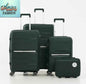 Traveling Suitcases Four Piece Luggage Set Durable Hardside