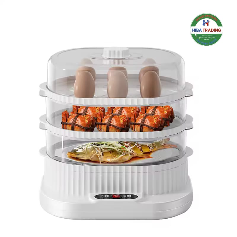 Electric Steamer 250W 220 240V Compact Kitchen Appliance