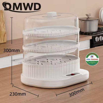 Electric Steamer 250W 220 240V Compact Kitchen Appliance