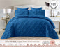 Mokka Five Piece Quilt Set Queen Size Bedding Complete Look