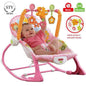 Baby Bouncer 2 In 1 Soft Seat With Hanging Playful Toys