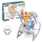 Baby Bouncer 2 In 1 Soft Seat With Hanging Playful Toys