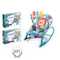 Baby Bouncer 2 In 1 Soft Seat With Hanging Playful Toys