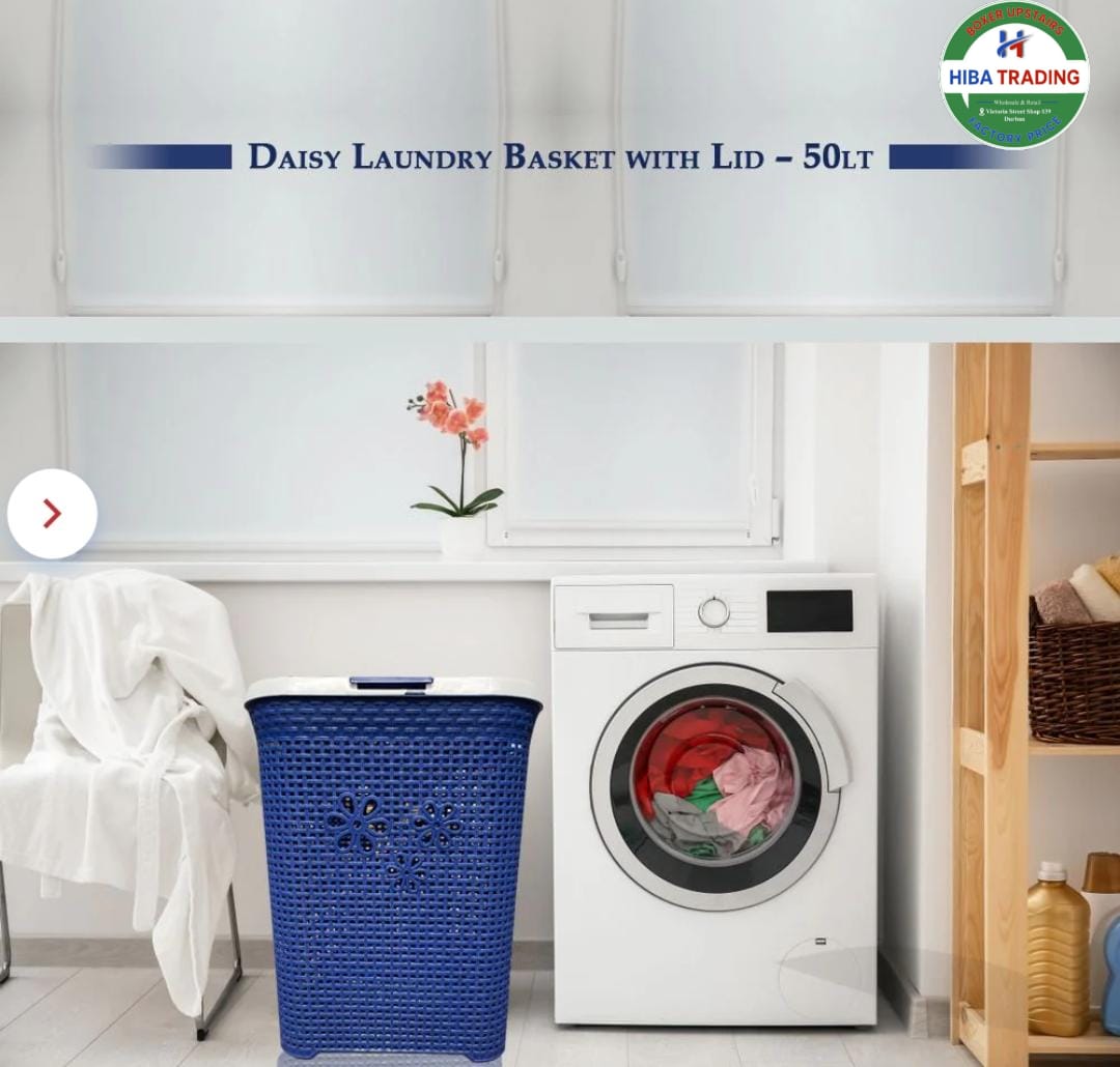 Durable Washing Basket for Laundry Sorting and Carrying