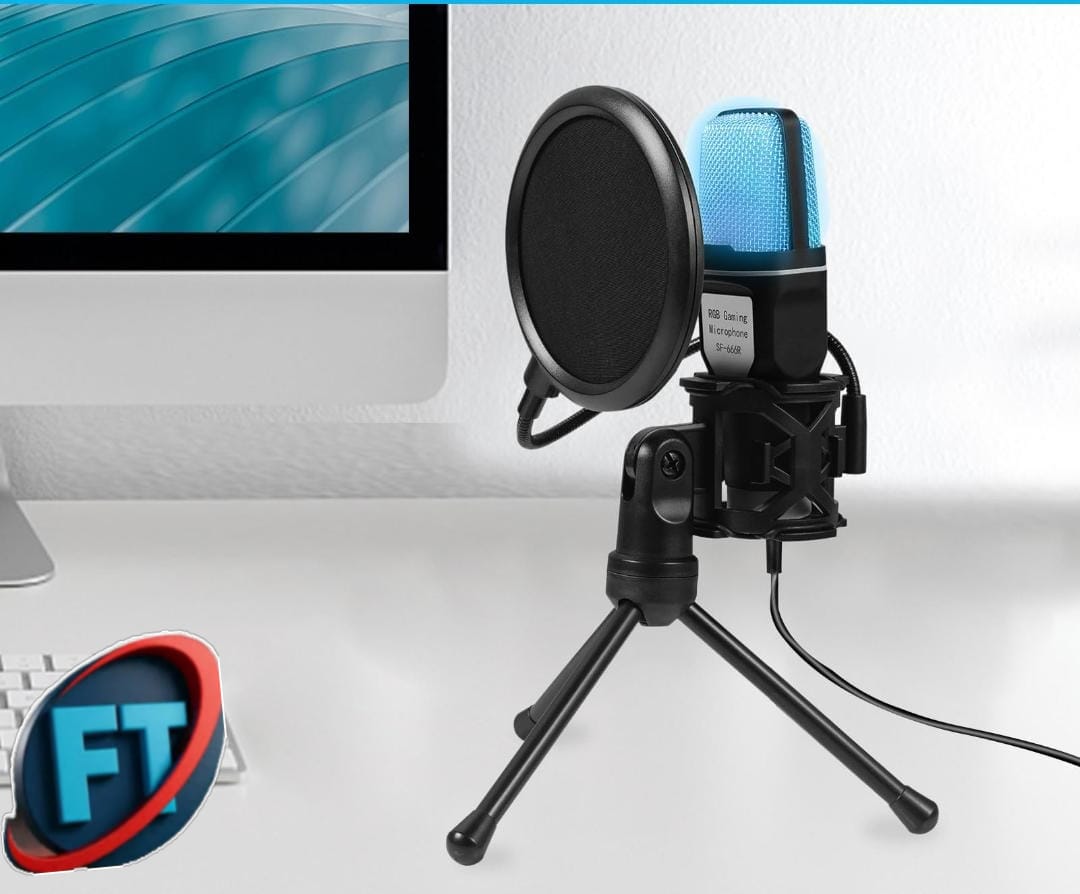 Professional USB Condenser Microphone for Studio Recording