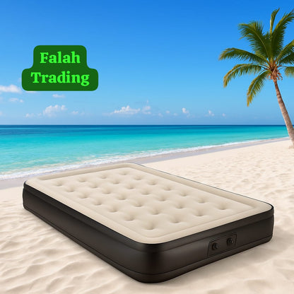 Flocked Airbed Twin Size For Comfortable Overnight Guests