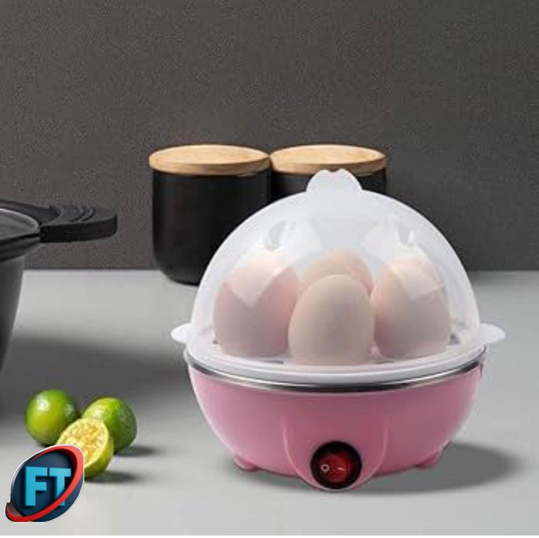 Electric Egg Cooker With Fast Boiling And Poaching Settings