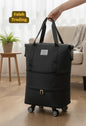 Traveling Bag Deluxe Overnight Duffel For Weekend Trips